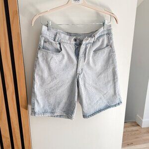 Vintage 90s Denim Bermuda Shorts STEEL Jeans Size 5 Lightwash Jorts